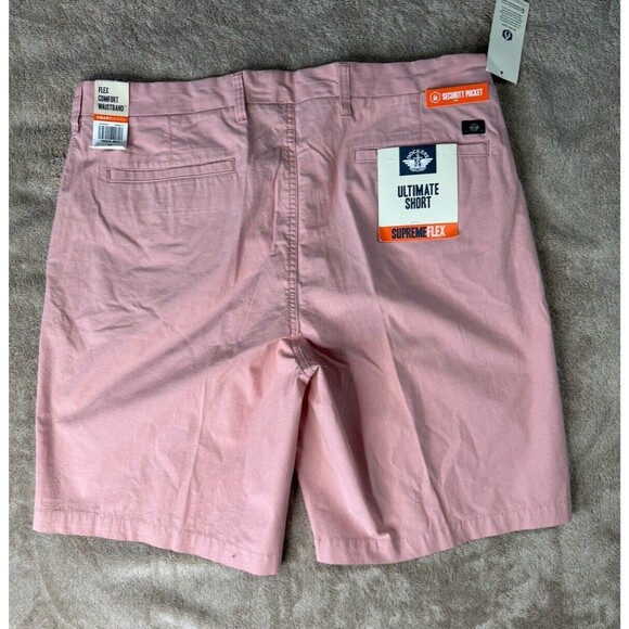 Dockers Supreme Flex Shorts,Men’s,Size 38,Security Zip Pocket - Picture 2 of 13